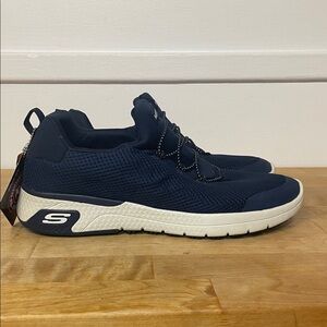 Skechers Work Marsing Waiola slip resistant comfort navy sneakers women’s size 9